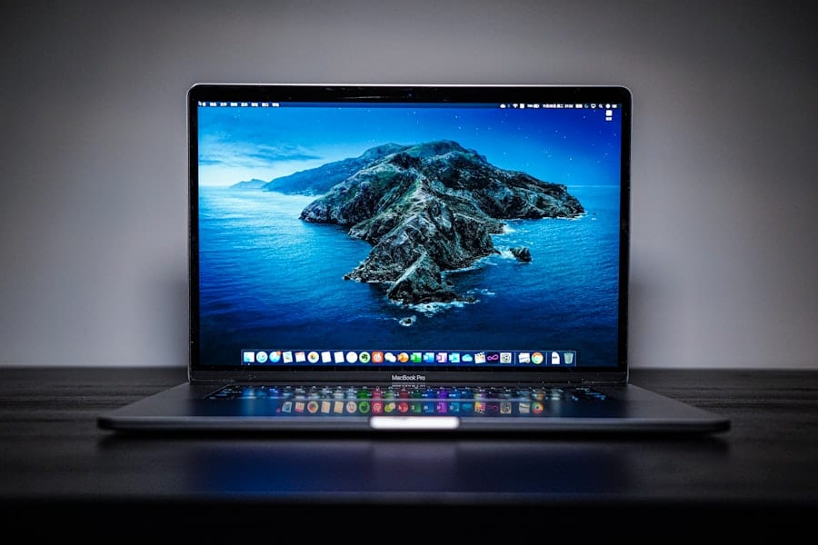 Laptop screen
