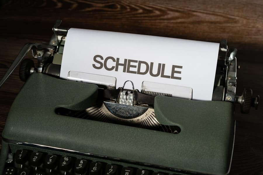 Payment schedule