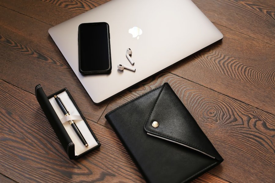 Laptop and smartphone