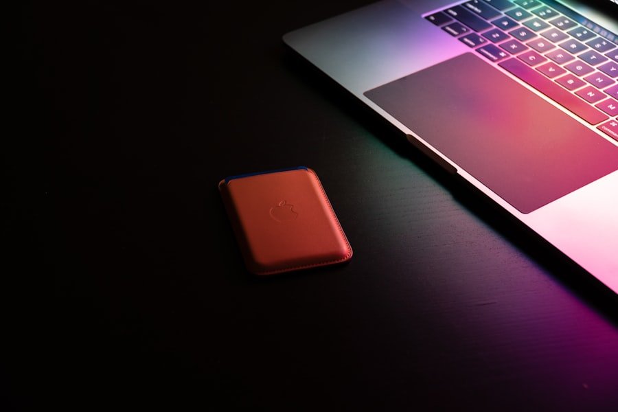 Laptop and money