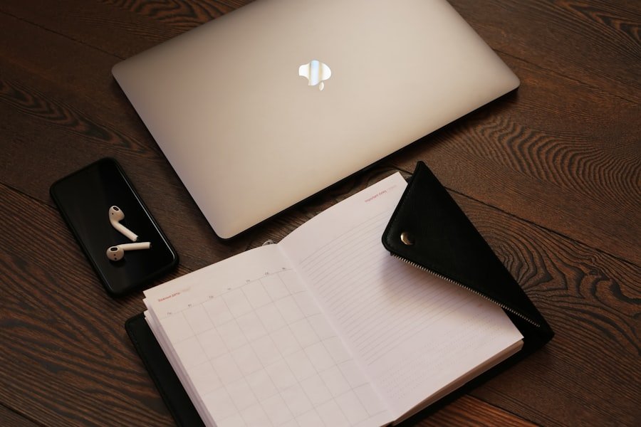 Laptop workspace