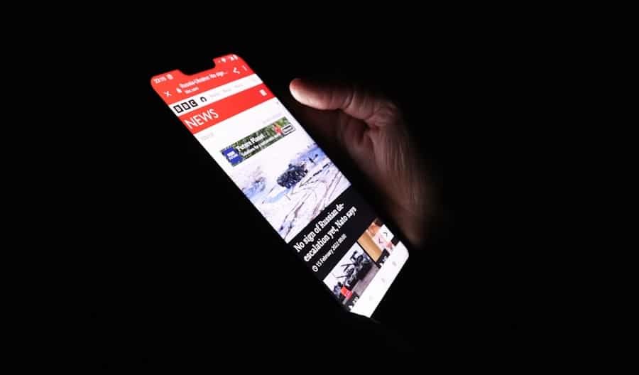 Smartphone screen