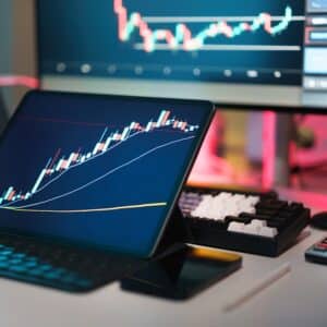 Photo Laptop and money