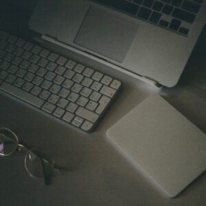 Photo Laptop workspace