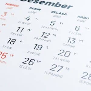 Photo Payment schedule