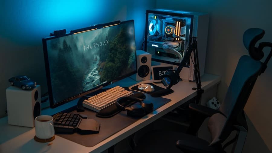 Photo Gaming setup
