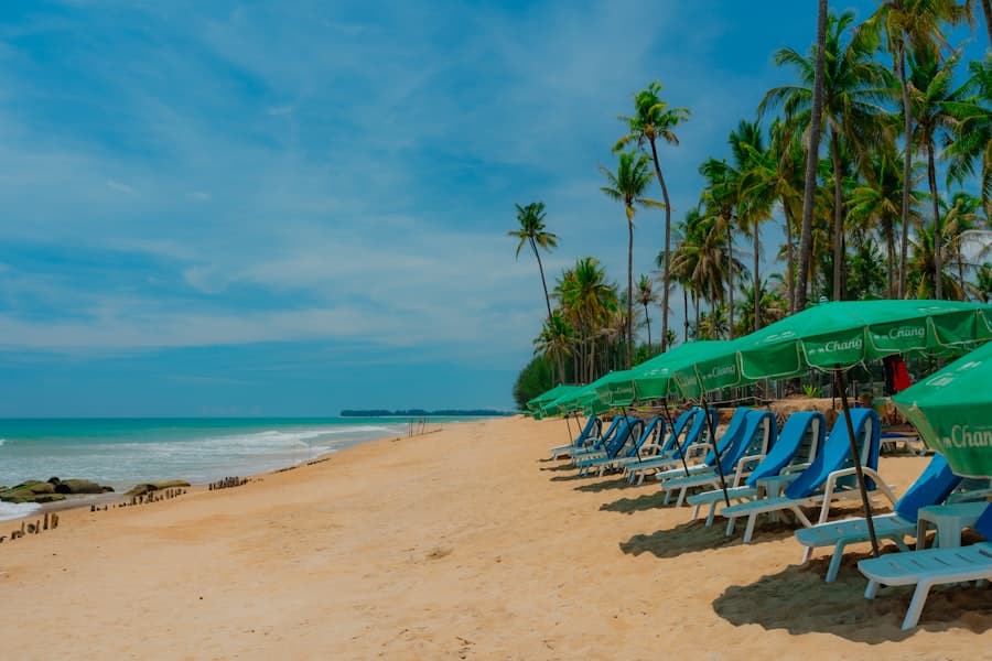 Photo Laptop and beach