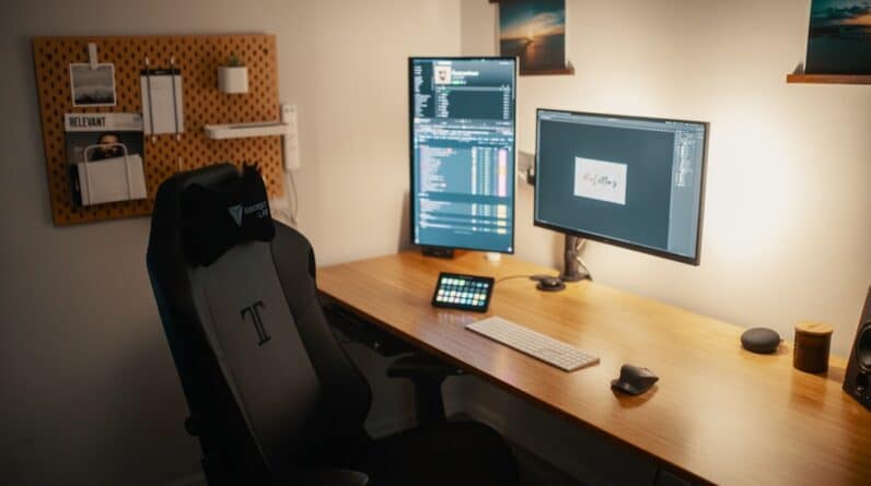 Photo Virtual workspace